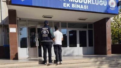 Kırıkkale’de polis ekiplerince düzenlenen operasyonda, hakkında 23 yıl 5 ay