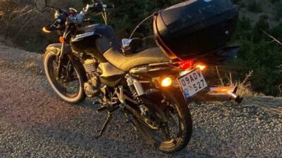 Kırıkkale’nin Balışeyh ilçesine bağlı Uzunlar köyü yolunda meydana gelen motosiklet