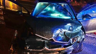 Kırklareli’nde dün gece meydana gelen zincirleme trafik kazası, yağışlı havanın