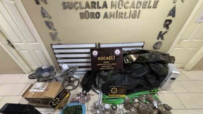 Kocaeli genelinde son 20 gün içerisinde gerçekleştirilen narkotik operasyonlarında 75