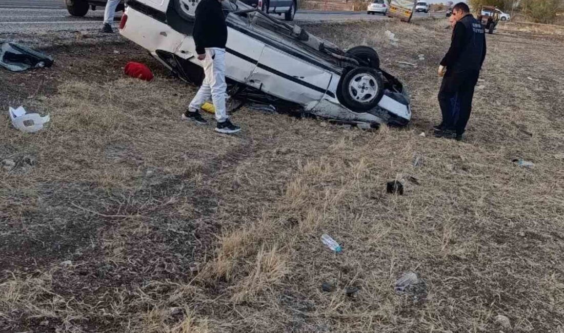 Konya’nın Hüyük ilçesinde meydana gelen trafik kazasında 1’i ağır 5