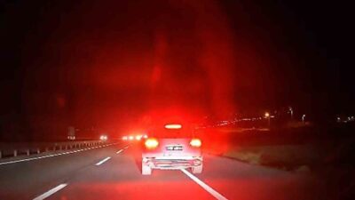 Kırıkkale’de trafikte tehlikeli manevralar yaparak başka bir araçtaki ailenin can
