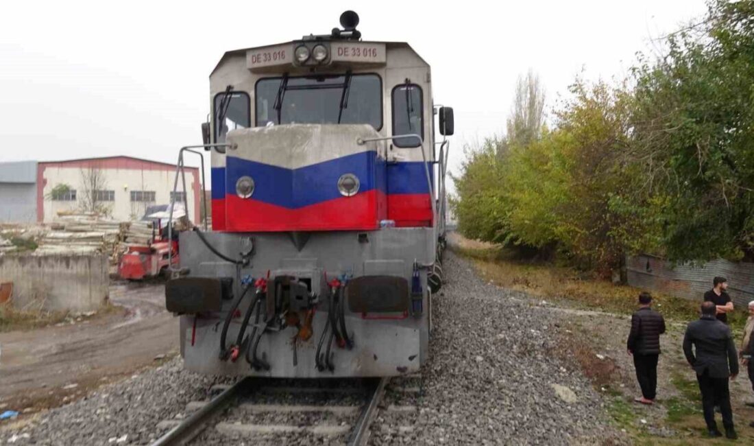 Malatya’da bir kişi, raylara düşerek yük treninin çarpması sonucu yaralandı.