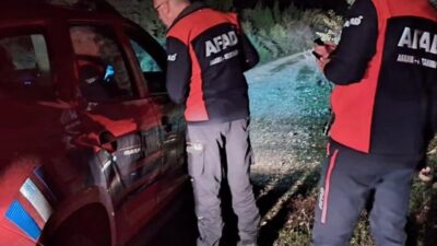 Menderes ilçesinde bir vatandaş, mantar toplamak için girdiği ormanda kaybolmuş