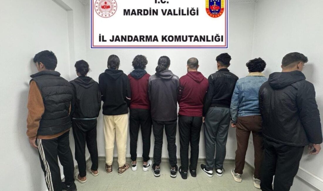 Mardin’de, Jandarma ekipleri tarafından yürütülen istihbari çalışma sonucunda, Suriye vatandaşı
