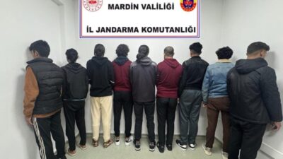 Mardin’de, Jandarma ekipleri tarafından yürütülen istihbari çalışma sonucunda, Suriye vatandaşı