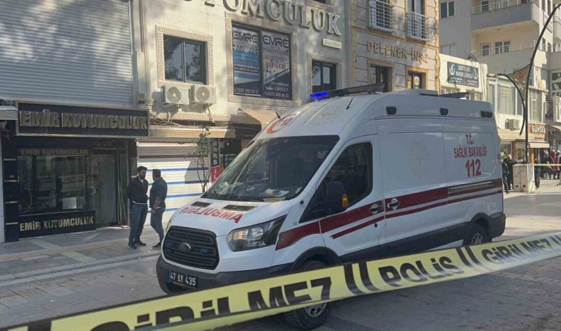 Mardin’in Kızıltepe ilçesinde kuyumcular arasında çıkan sopalı, tekmeli ve yumruklu