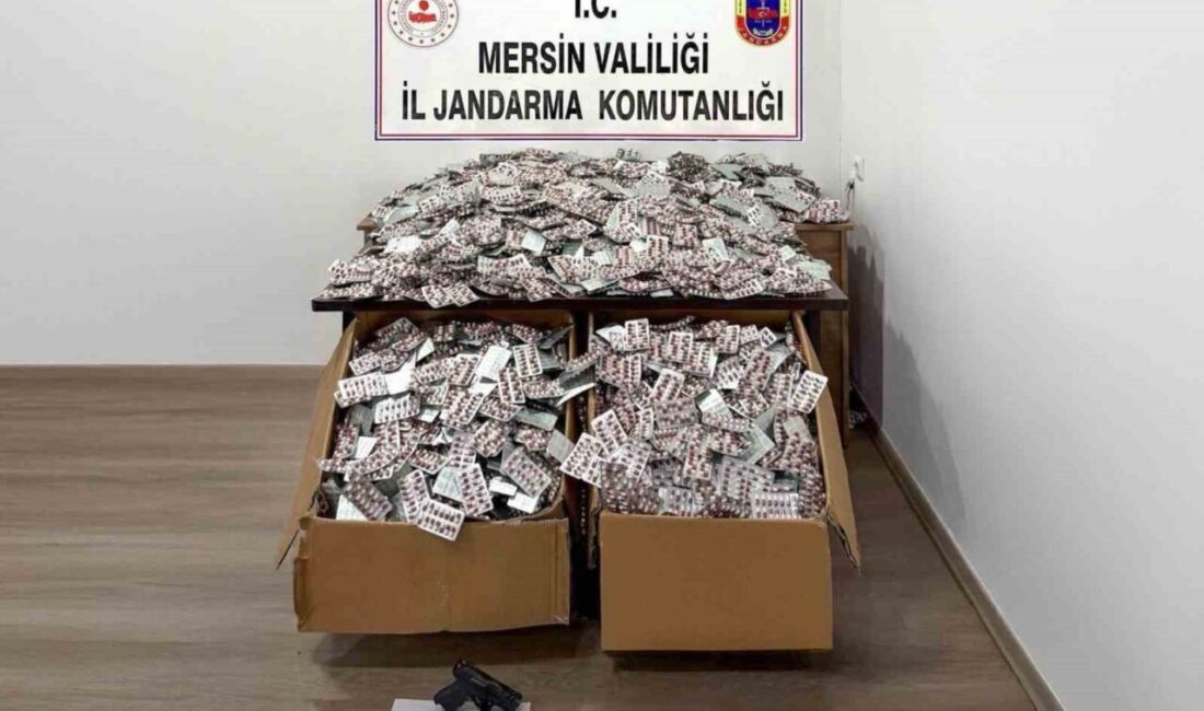 Mersin ilinde jandarma ekipleri, uyuşturucu ticareti yaptığı belirlenen kişilere yönelik