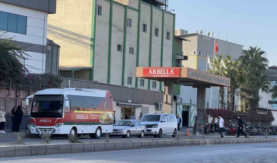 Mersin’deki bir makarna fabrikasında çalışan 11 işçi, zirai ilaç zehirlenmesi