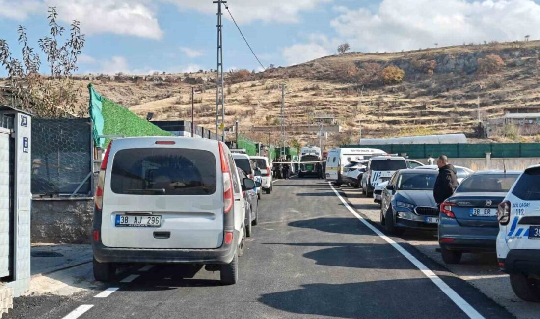 Melikgazi ilçesindeki Demokrasi Mahallesi’nde yaşanan olayda, miras konusundaki anlaşmazlık nedeniyle