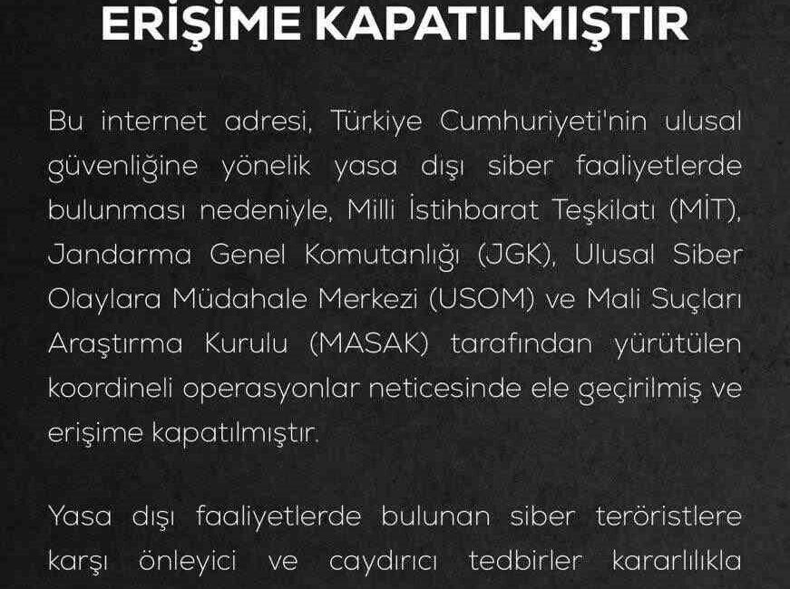 Milli İstihbarat Teşkilatı, siber casuslara yönelik yeni bir operasyona imza