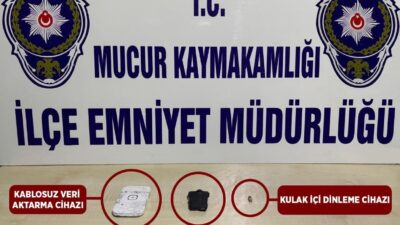 Kırşehir Mucur İlçe Emniyet Müdürlüğü ve KOM Şube Müdürlüğü ekipleri