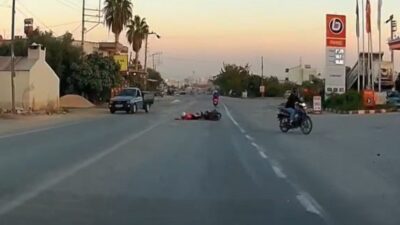 Erdemli ilçesinde meydana gelen trafik kazası, Koyuncu Mahallesi’nde Güzeloluk Caddesi