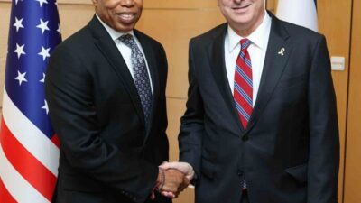 New York Belediye Başkanı Eric Adams, Kudüs’e düzenlediği ziyaret kapsamında