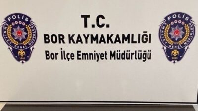 Niğde ve Bor Cumhuriyet Başsavcılıklarının koordinasyonunda, Narkotik Suçlarla Mücadele Şube