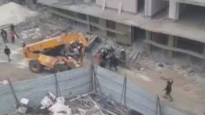 Hatay’da bir şantiyede yaşanan olayda, işçi grupları arasında başlayan kavga