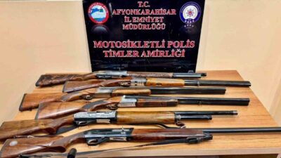 Afyonkarahisar’da polis tarafından son bir haçkada yapılan denetimlerde, baskın yapılan
