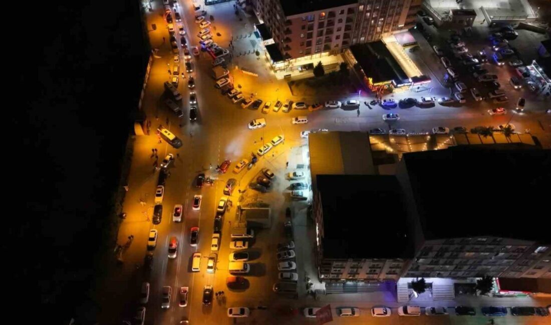 Kırıkkale’nin Yahşihan ilçesinde, polis ekiplerince gece yarısına kadar süren denetimlerde