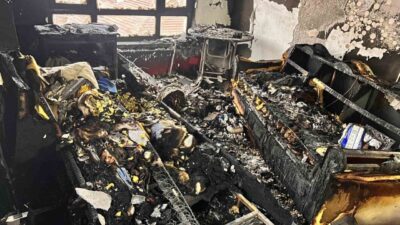 Ankara’nın Mamak ilçesinde, psikolojik sorunları olduğu iddia edilen bir kişi