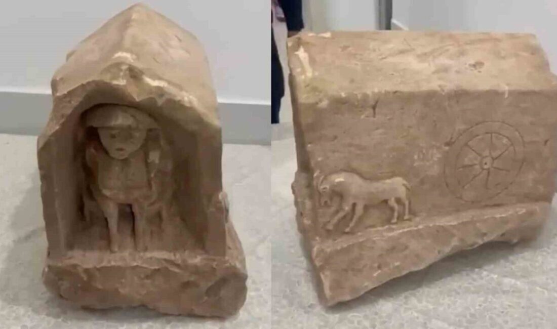 Kırıkkale’de jandarma ekiplerince düzenlenen “Anadolu Mirası” operasyonunda, Roma dönemine ait