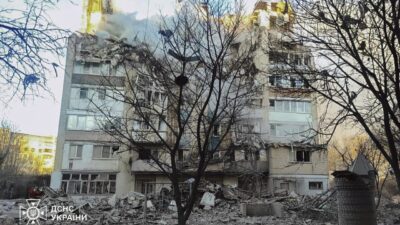 Rus güçlerinin gece saatlerinde Ukrayna’nın batısındaki Ternopil şehrine düzenlediği saldırıda