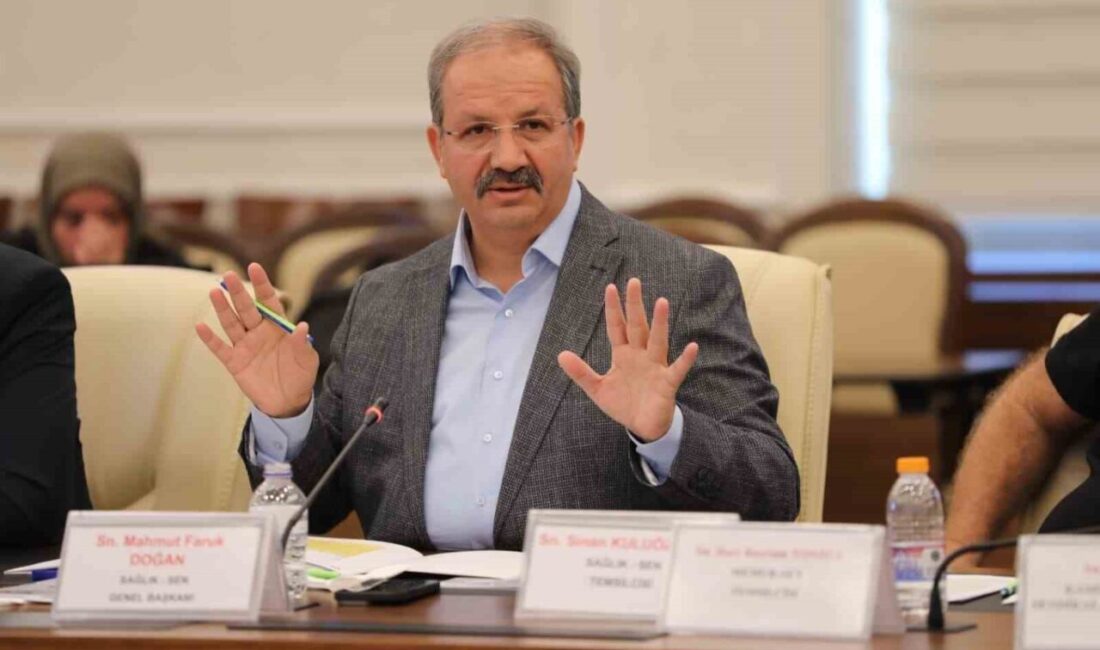 Sağlık ve Sosyal Hizmet Çalışanları Sendikası (Sağlık-Sen) Genel Başkanı Mahmut