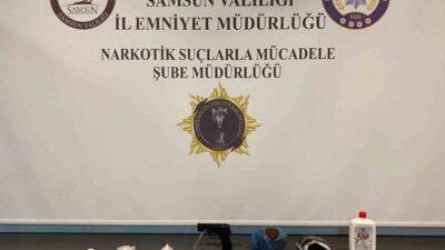 Samsun’da polisin bir evin çatı katına yönelik operasyonunda önemli miktarda