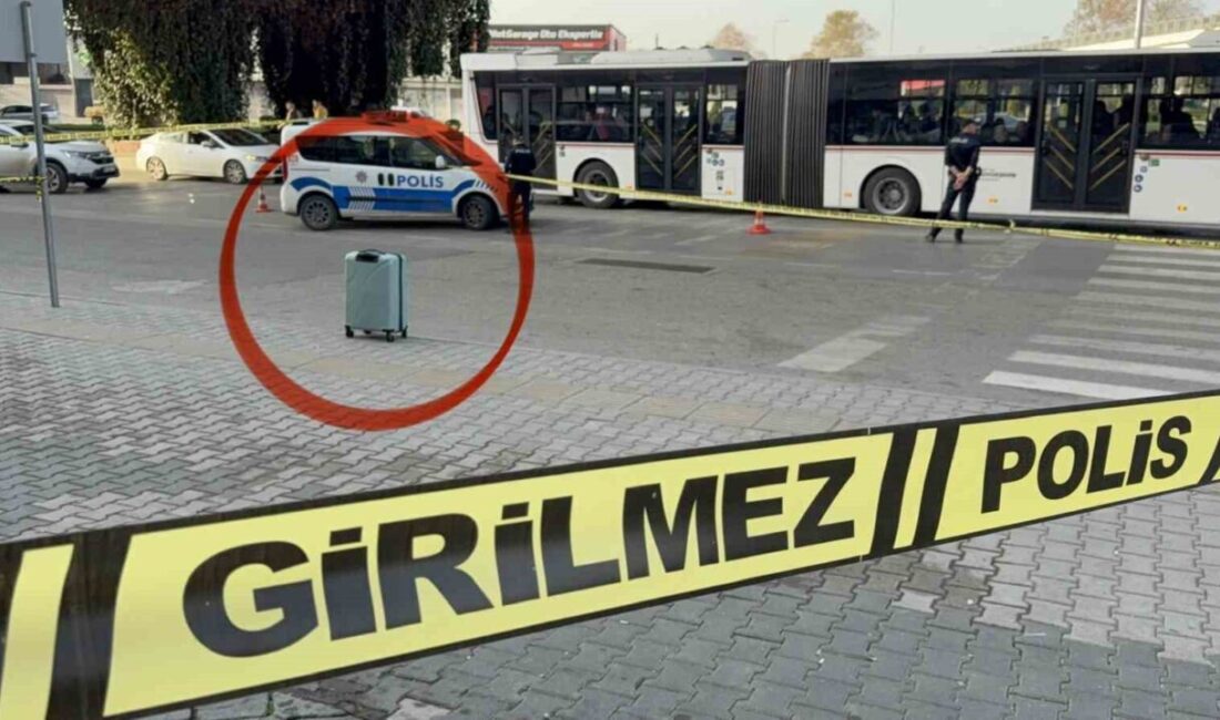 Samsun’un Canik ilçesinde, Belediyeevleri Mahallesi’nde bir vatandaşın fark ettiği şüpheli