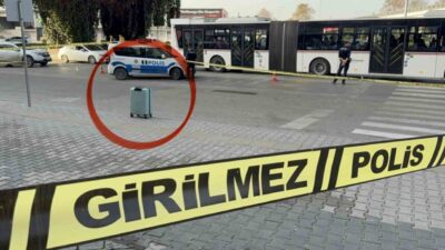 Samsun’un Canik ilçesinde, Belediyeevleri Mahallesi’nde bir vatandaşın fark ettiği şüpheli