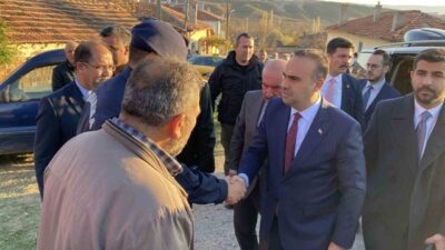 Sanayi ve Teknoloji Bakanı Mehmet Fatih Kacır, Gürcistan-Azerbaycan sınırında C130