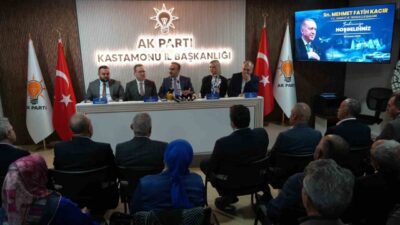 Sanayi ve Teknoloji Bakanı Mehmet Fatih Kacır, Kastamonu ziyareti kapsamında