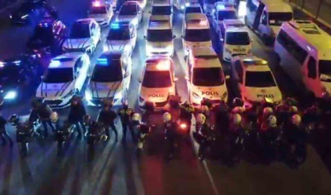 Şanlıurfa’da bin 357 personelin katıldığı geniş çaplı bir huzur uygulaması