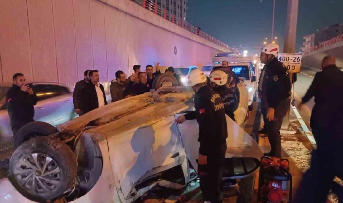 Şanlıurfa’da bir trafik kazası meydana geldi ve bir baba ile