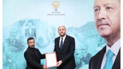 AK Parti Yerköy İlçe Başkanı Selahattin Atalay’ın kendi isteğiyle görevinden