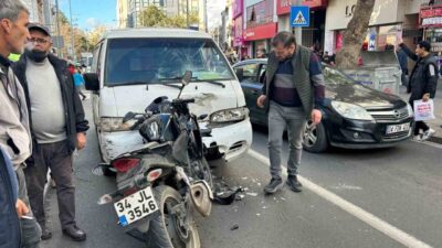 Tekirdağ’da meydana gelen korkunç bir kaza, sol şeritte ilerleyen bir