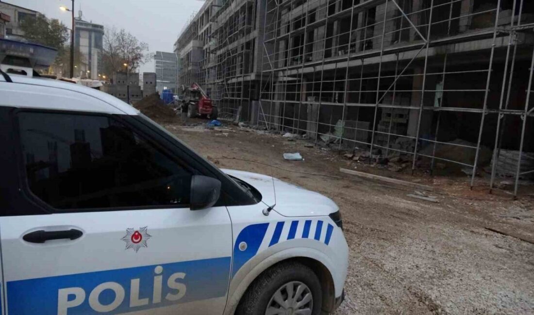 Malatya’da bulunan bir iş sahasında gerçekleşen olayda, bir işçi spiral