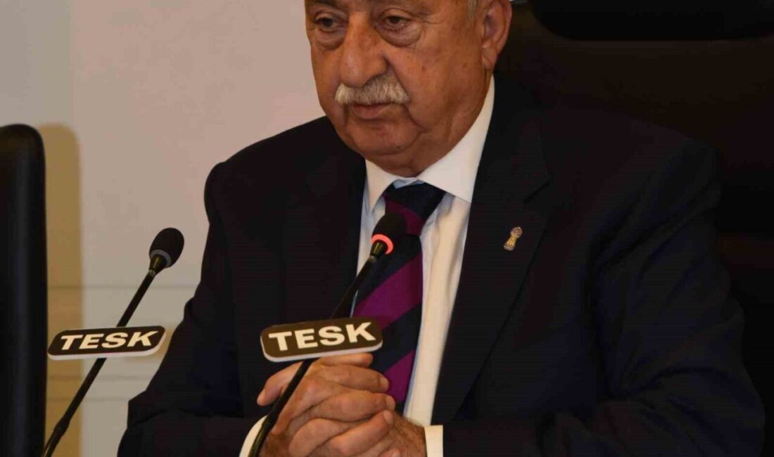 Türkiye Esnaf ve Sanatkarları Konfederasyonu (TESK) Genel Başkanı Bendevi Palandöken,