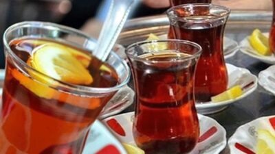Ticaret Bakanlığı Basın Danışmanı Bekir Kaplan, “Çayın yanına verilen limona