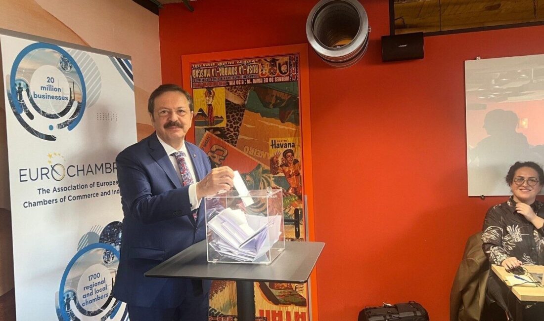 Türkiye Odalar ve Borsalar Birliği (TOBB) Başkanı Rifat Hisarcıklıoğlu, Avrupa