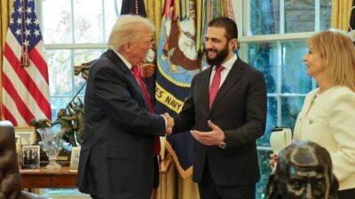 ABD Başkanı Donald Trump, Beyaz Saray’da Suriye Devlet Başkanı Ahmed