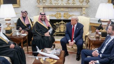 ABD Başkanı Donald Trump, Beyaz Saray’da Suudi Arabistan Veliaht Prensi