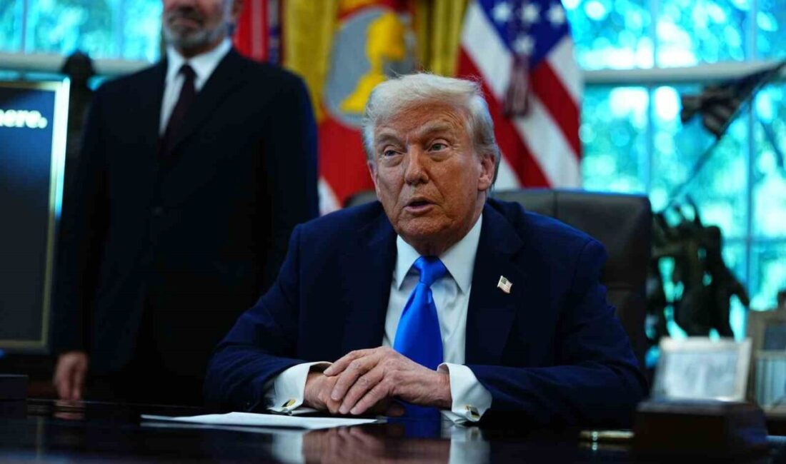 ABD Başkanı Donald Trump, Çin Devlet Başkanı Xi Jinping ile