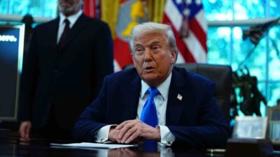 ABD Başkanı Donald Trump, Çin Devlet Başkanı Xi Jinping ile
