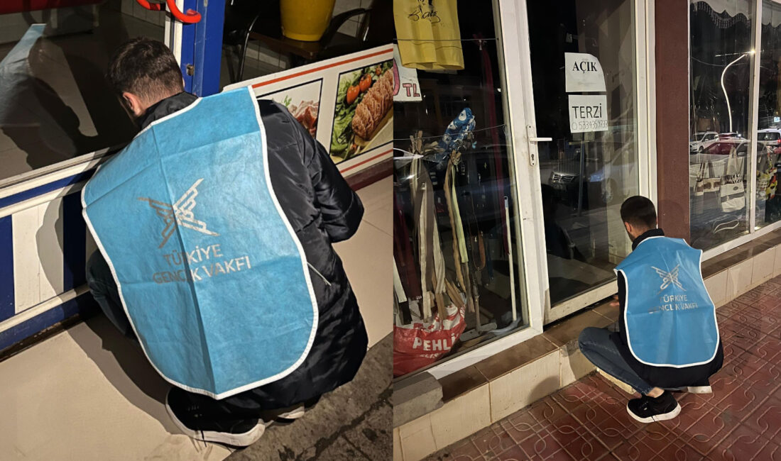 Kırşehir’in Çiçekdağı ilçesinde faaliyet gösteren Türkiye Gençlik Vakfı (TÜGVA) Çiçekdağı