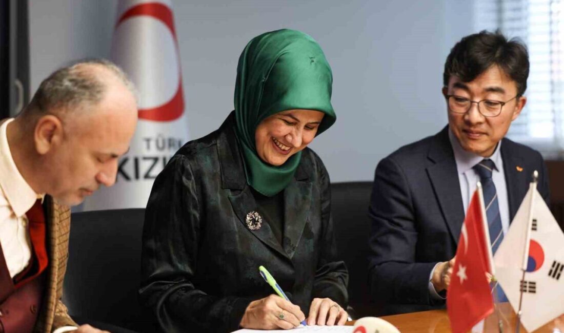 Türk Kızılay ve Güney Koreli ilaç şirketi SK Plasma, Ankara’da
