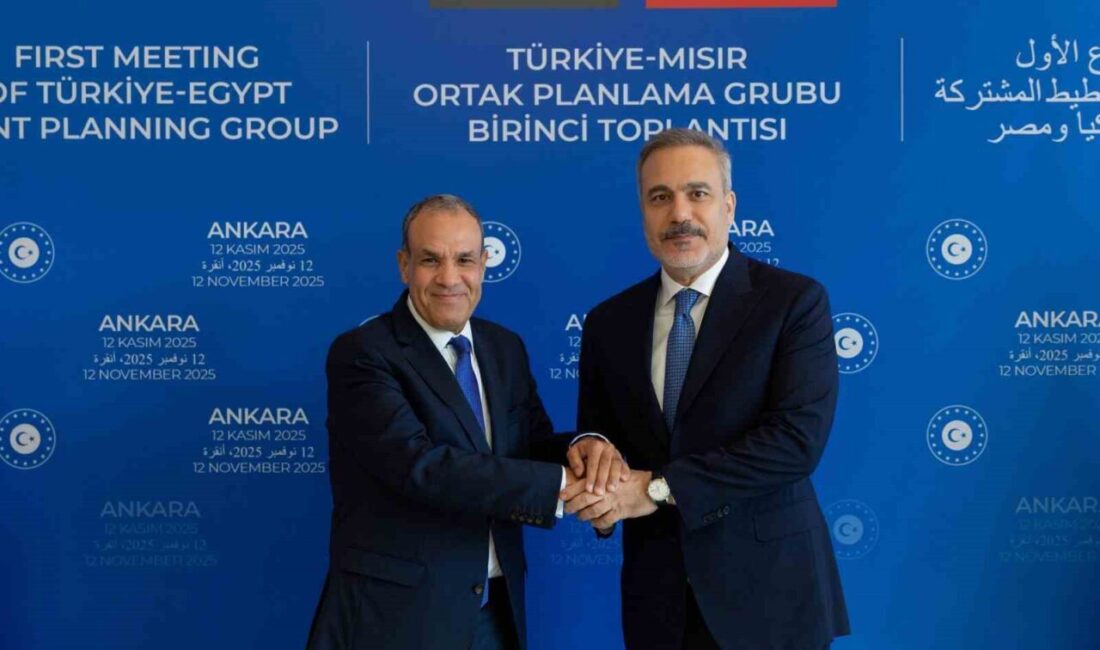 Ankara’da Türkiye-Mısır Ortak Planlama Grubu Birinci Toplantısı başladı. Türkiye-Mısır Ortak
