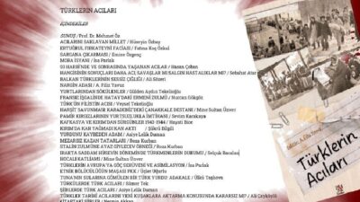 Kuşlukta Yazarlar Topluluğu’nun hazırladığı ‘Türklerin Acıları’ kitabı Ankara’da düzenlenecek bir