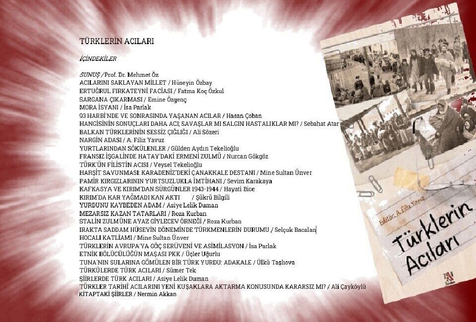 Kuşlukta Yazarlar Topluluğu’nun hazırladığı ‘Türklerin Acıları’ kitabı Ankara’da düzenlenecek bir