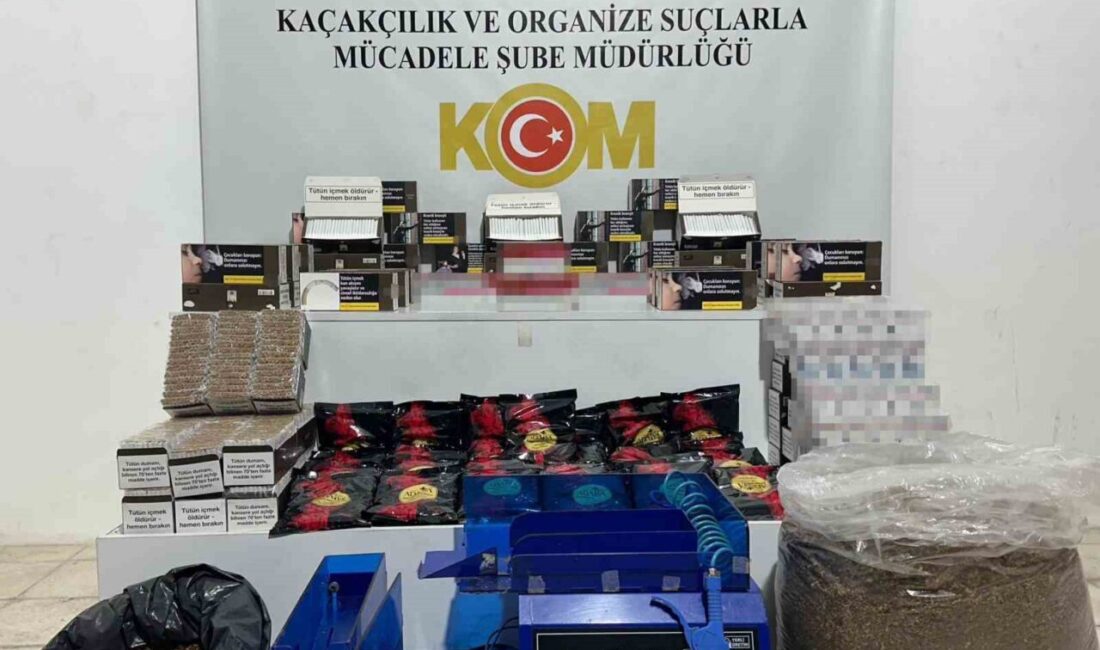 Samsun’da, elektronik sigara, tütün mamulleri ve makaron kaçakçılığına karşı düzenlenen