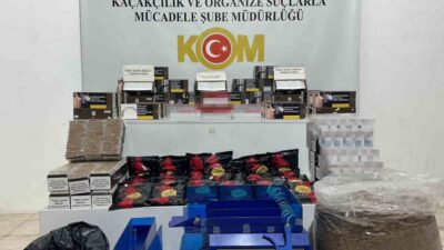 Samsun’da, elektronik sigara, tütün mamulleri ve makaron kaçakçılığına karşı düzenlenen